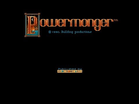 PowerMonger (Amiga) – Introduction et écran-titre (PAL) – 1080p