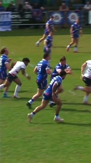 The Big Man Breakaway! Jaron and Ted rip through Workington 💪#rugbyleague #rugby