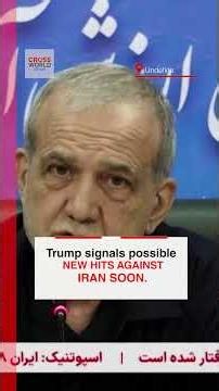 Trump Warns Iran Again as New U.S. Military hits Remain Possible