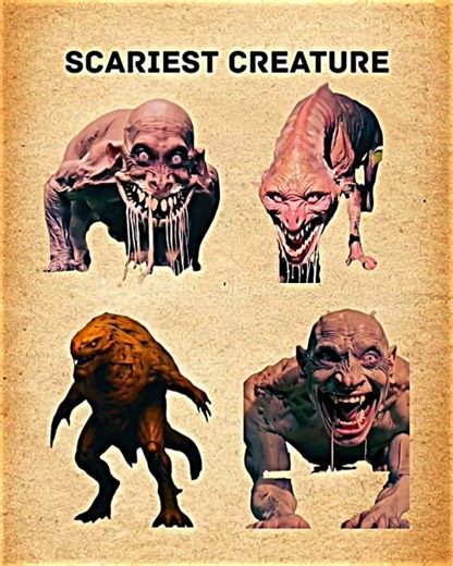 SCARIEST CREATURE'S 😱 Part 2 #creature #part2