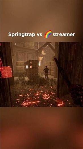 Springtrap vs 🌈 streamer #deadbydaylight #dbd #dbdclips #deadbydaylightfunnymoments #springtrap