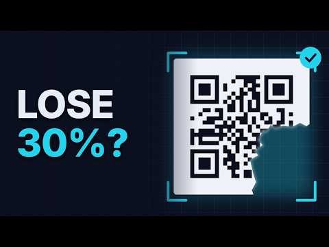 How Do QR Codes Work? Even With a Piece Torn Off