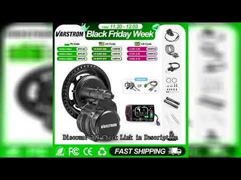 Tongsheng TSDZ8 750W TSDZ2B 500W 250W Motor Kit Mid Drive Torque Sensor Bicycle Engine Electric Bike