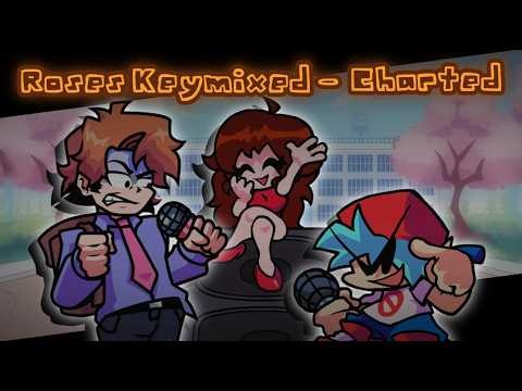Friday Night Funkin' Roses Keymixed 2026 Charted Mod