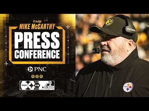Coach McCarthy Press Conference (Week 8 vs Cleveland Browns) | Pittsburgh Steelers