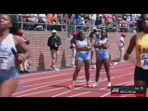 YOW EDWIN ALLEN DESTROYED THE FIELD IN GIRLS 4x100m FINAL! 😳🔥| PENN RELAYS 2026