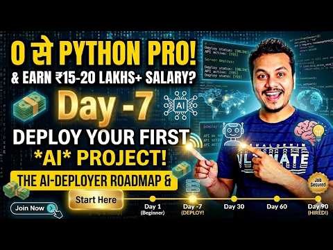 Master Python for AI & Data Science: 90 Days Complete Roadmap Day-7