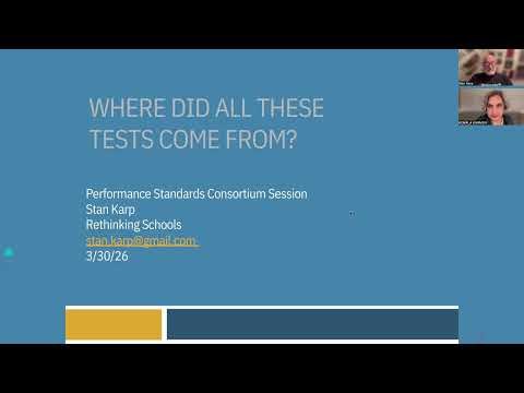 What's Wrong with Standardized Testing & Curriculum? [WHERE THINKING THRIVES series, Session 3]