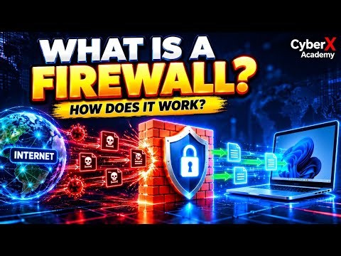 What Is a Firewall? How Does a Firewall Work? | Firewall Explained for Beginners
