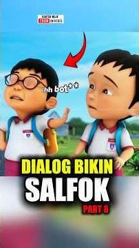 Part 8 Dialog Bikin Salfok #upinipin #kartun