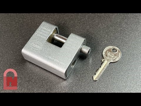 Corbin 60mm PL211 Padlock Picked