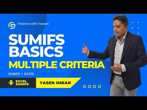 SUMIFS in Excel Explained | Multiple Criteria with Dates (Beginner Friendly)