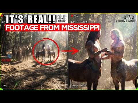 "DON'T HURT THEM!" — A Mythical Creature Was Found in the Forests of Mississippi Caught On Camera!
