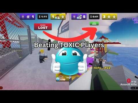 Beating Toxic Players in Rivals | Roblox Rivals