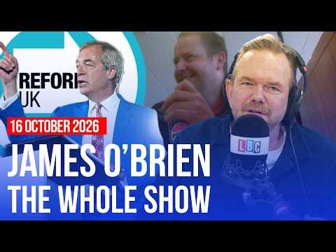 “Go to bed with a racist, wake up next to a misogynist” | James O’Brien - The Whole Show