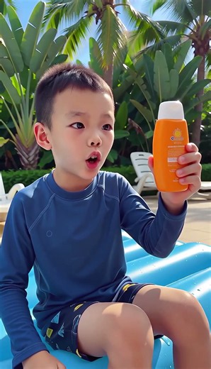 Kids Learn Safety Rules in the Swimming Pool