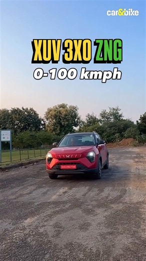 Mahindra XUV 3XO 0-100 kmph test 🚀