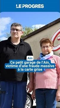 Ce petit garage de l’Ain, victime d’une fraude à la carte grise