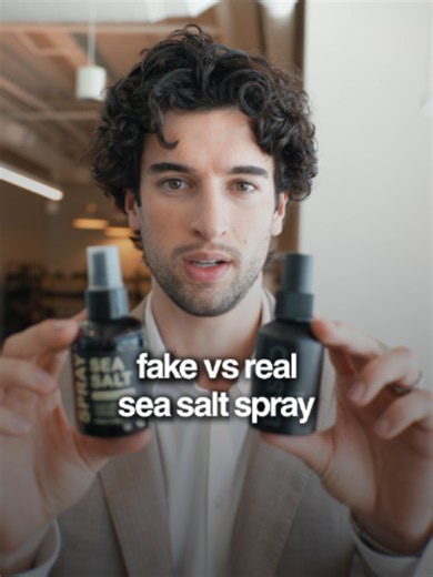 Real vs fake BASED Sea Salt Spray #BASED | sea salt spray