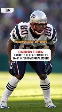 Troy Brown’s legendary moment from Patriots’ 2006 divisional-round win over the Chargers