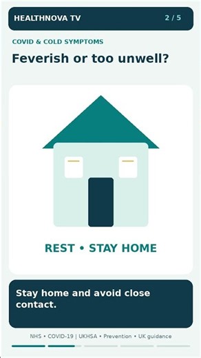 COVID Can Feel Like a Cold: What to Do | HealthNova TV