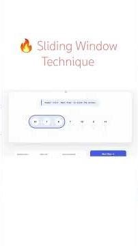 Sliding Window Algorithm 🔥 Solve Problems Faster