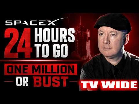24 HOURS TO GO: SpaceX SPCX Unlock Could Make Me $1 MILLION! Martyn Lucas Investor