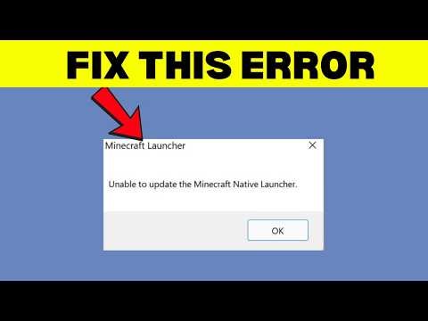 How to Fix Unable to Update Minecraft Launcher (Step by Step)