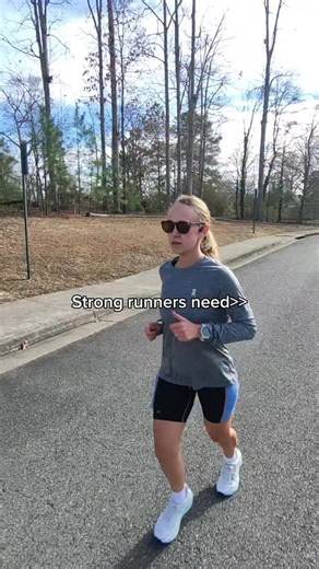 82K views · 11K reactions | I recommend strength training at least 2 days a week especially if you are training for a race Not only will this help you feel stronger when running, but it also improves your running economy- so you can run faster for longer without fatigue. For a full body strength program for runners, go through the Runners Complete Program- 12 weeks to improve your running specific movement patterns so you can run stronger (linked in bio) | Dr Lisa DPT | Facebook