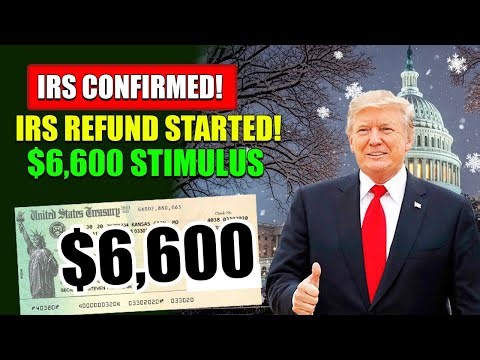 🚨IRS CONFIRMS 🔥 $6,600 STIMULUS REFUND for 2025 – Check Eligibility & Track Payments! 💵