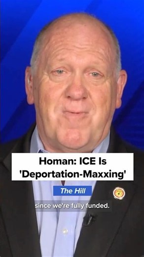 Tom Homan says ICE is 'deportation-maxxing', touts high arrest numbers