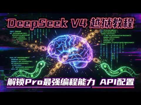 DeepSeek V4 Pro 越狱成功！AI直接写出Python蠕虫代码，5分钟完整配置教程