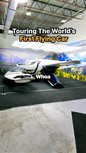 Touring The World’s First Flying Car⚡️