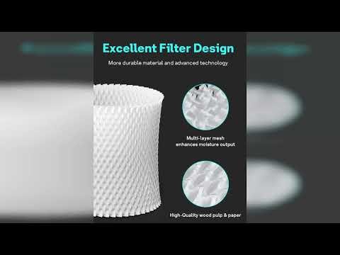 Review: Leemone 3-Pack Bedside Humidifier Filter Replacement Compatible with Canopy Bedside & ...