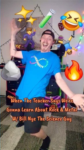 🪨When U Learn About Rock & Metal W/ Bill Nye🧪#funny #meme #dance #moshpit #mosh #memes #comedy #lol