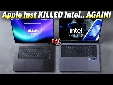 M5 Pro vs Panther Lake - Sorry Intel.. it's OVER!
