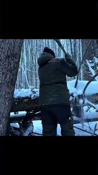 Alone in a Deadly Snowstorm ❄️ #SnowCamping #survival