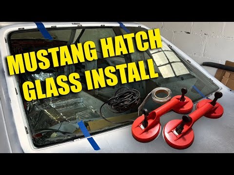 Fox Body Mustang Hatch Glass Install