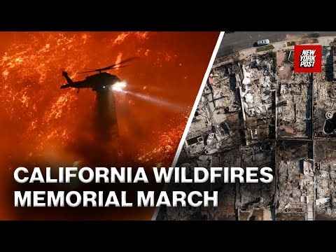 CA Wildfires Memorial March