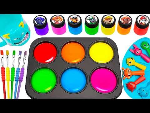 Satisfying Video l DIY How To Make Sparkly Slime Candy Bath Sets with ASMR Sound