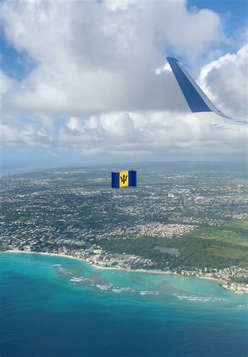 Breathtaking Views of Barbados from the Plane