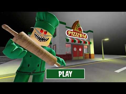 Escape Papa Pizza's Pizzeria! SCARY OBBY roblox Gameplay Walkthrough No Death 4K