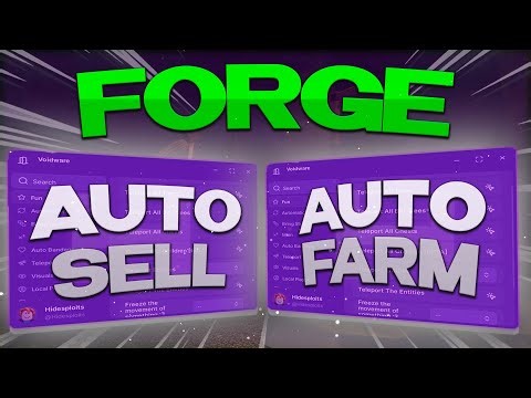 No Key - The FORGE SCRIPT *GUI* - [ DUPE, MASTER FORGE, INSTANT FORGE, AUTO FARM, AUTO ORE, RECIPE ]