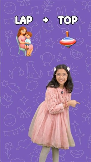 Guess the Compound Words 🧁 | Kids English Vocabulary | Adi Connection #shorts