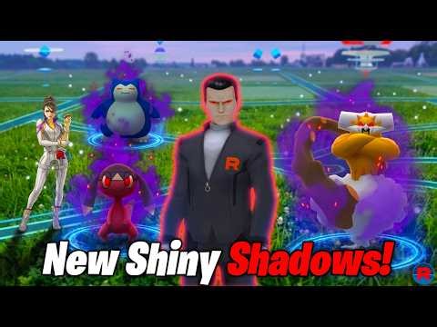 NEW SHINY SHADOW POKEMON FOUND IN POKEMON GO! New Team Rocket Leader Teams / Takeover Event