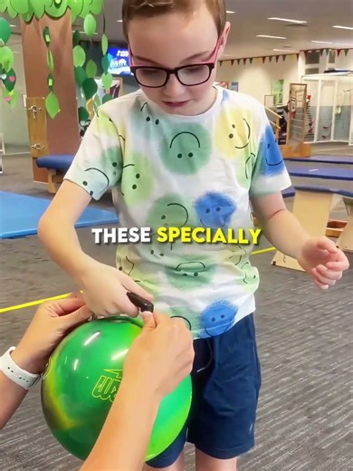 Why Do These Bowling Balls Have Handles❤️