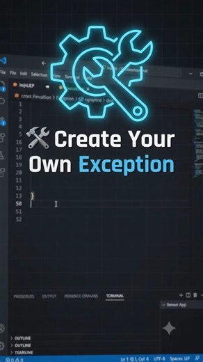 Custom Exception in Java in 10 Sec|Create Your OwnException#Java #CustomException #ExceptionHandling