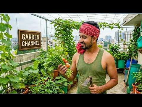 🔴 LIVE 🌱 Welcome to today’s LIVE rooftop garden tour 🌱