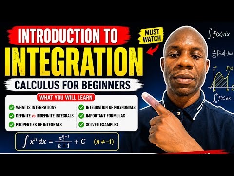 Introduction to Integration | Calculus for Beginners (Definite & Indefinite Integrals)