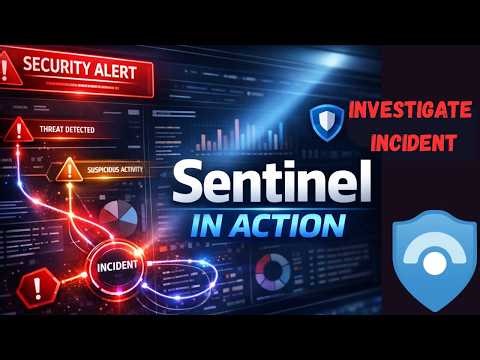 Sentinel 4 | How to investigate an incident on Azure/Defender portal